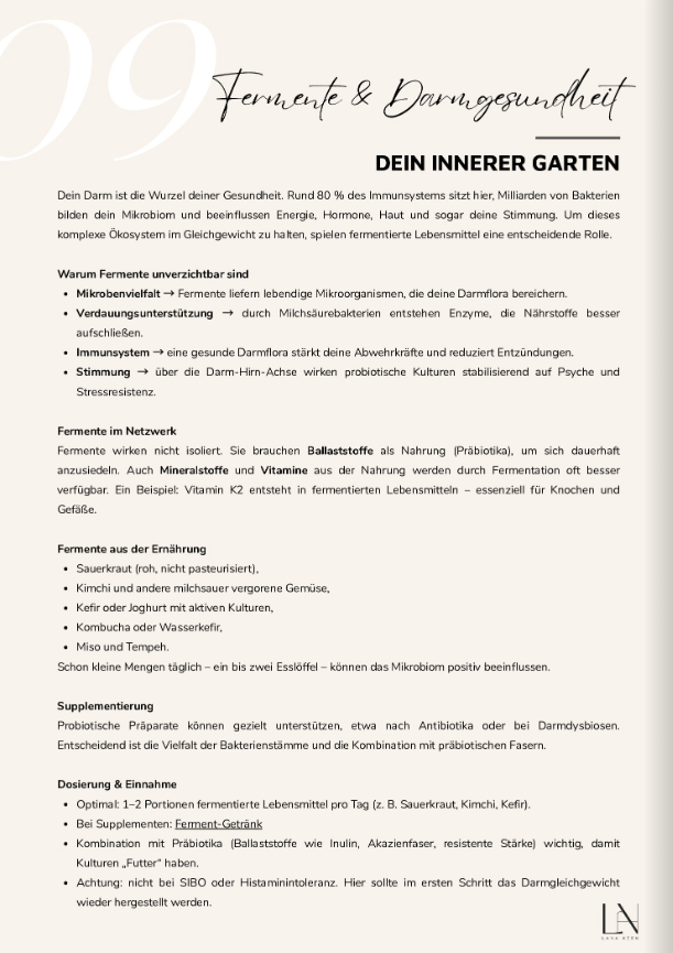 Einblick in Nährstoff-Guide, Vorschauseite 1