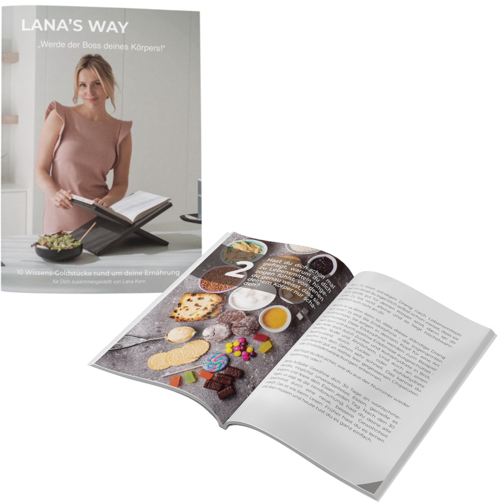 Lana's Way, das aufgeschlagene Heft